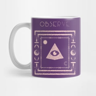 Observe "All seeing Eye" Mug